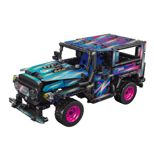 Arma Todo Bloques Para Armar Campero Multicolor 910 Pcs