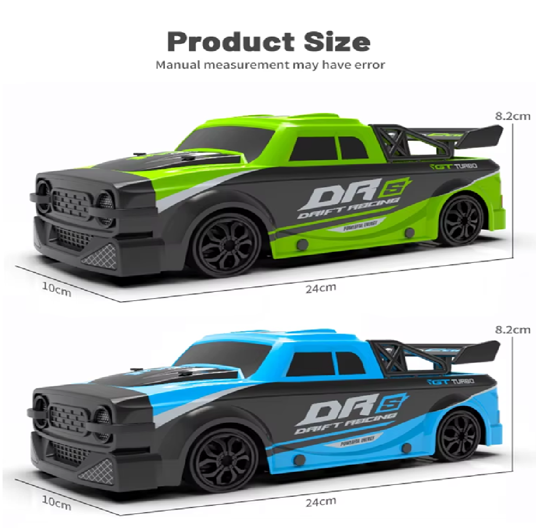 Carro A Control Remoto Drift Stunt Llantas Intercambiables