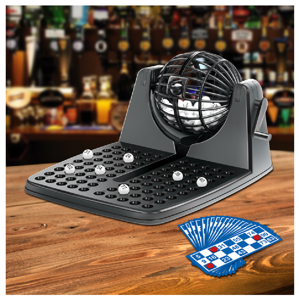 Juego Bingo Balotera 90 Números 24 Cartones