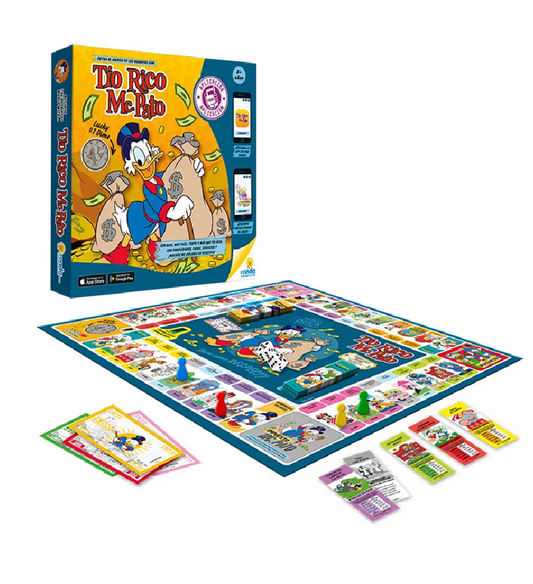 Juego De Mesa Ronda Monopolio Tio Rico Pequeño