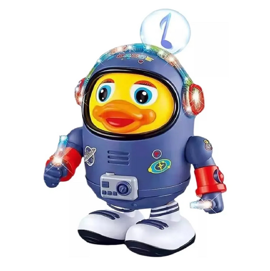 Pato Espacial Bailarín Infantil Luces Sonidos Y Movimiento