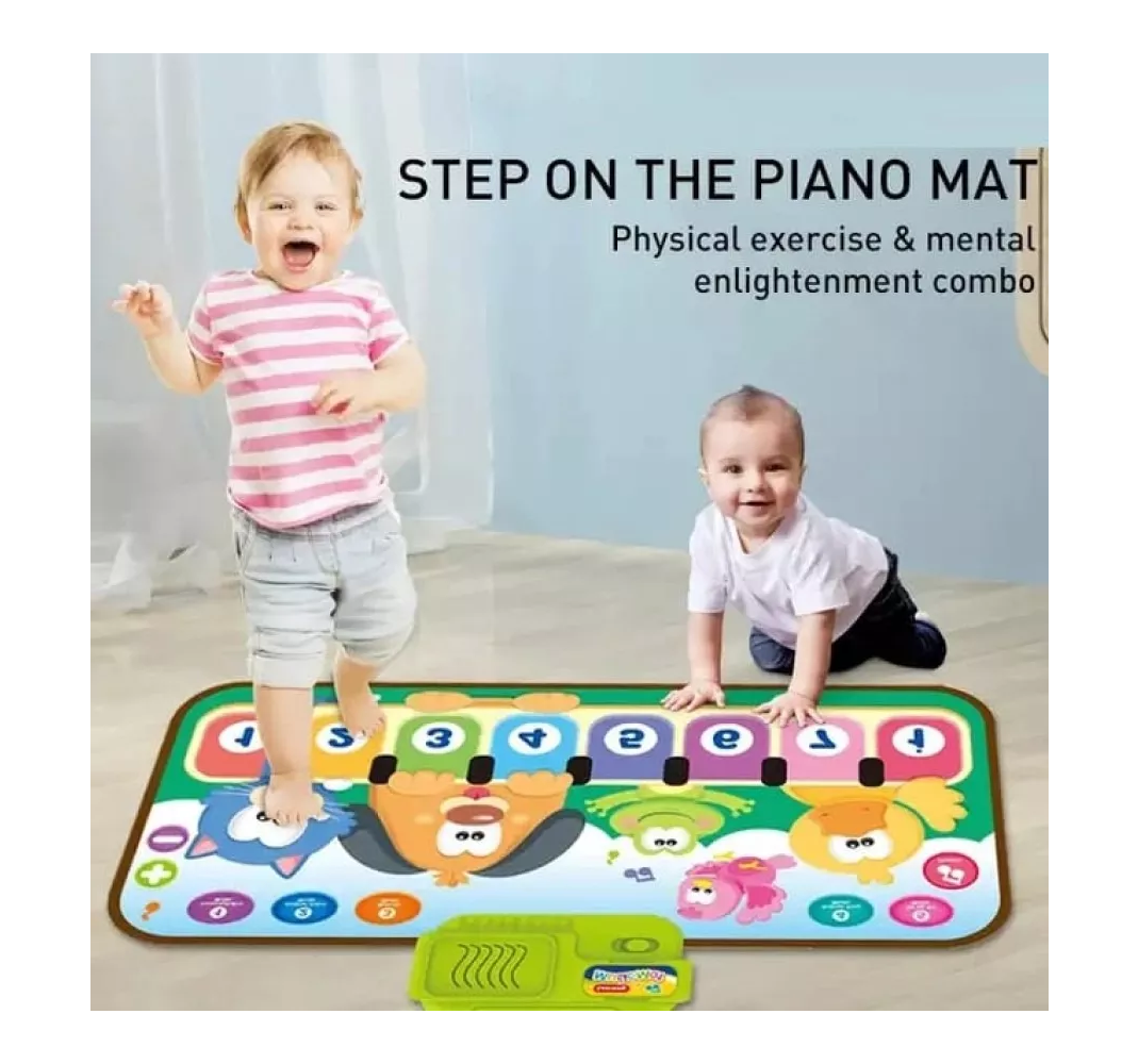 Tapete Interactivo Para Bebé Tipo Piano 17 Sonidos Dinos