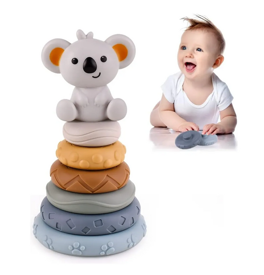 Juguete Infantil Para Bebés Set De Baño En Silicona