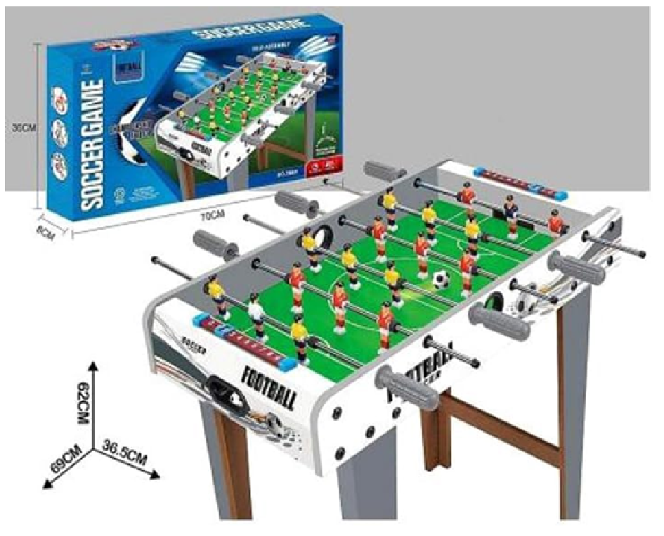 Futbolin Mesa De Futbol 69 Cm Con Base