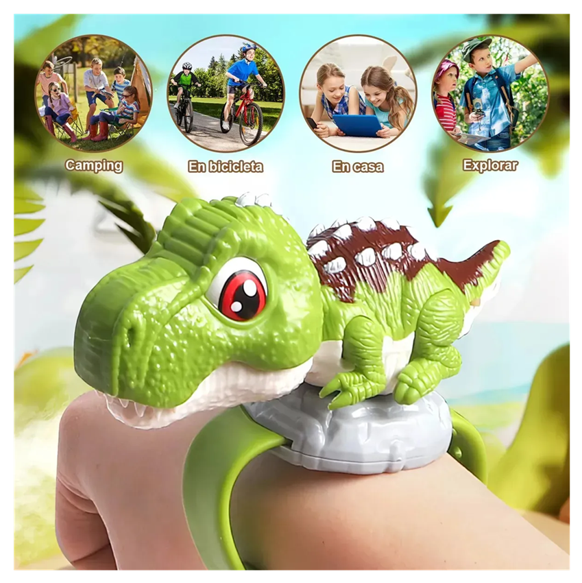 Walkie Talkie Infantil Reloj + Dinos Radio Reloj Recargables