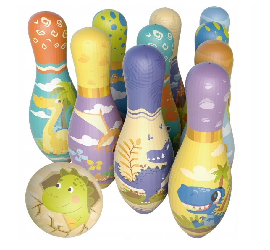 Set Juego De Bolos Interactivo Con Espuma 10 Pinos