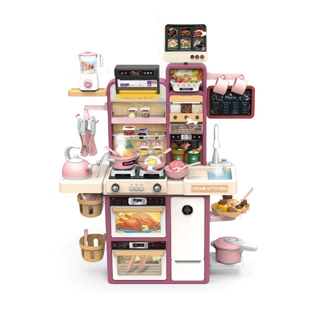 Cocina Infantil 94 Cm Luces + Sonidos + Agua + Accesorios