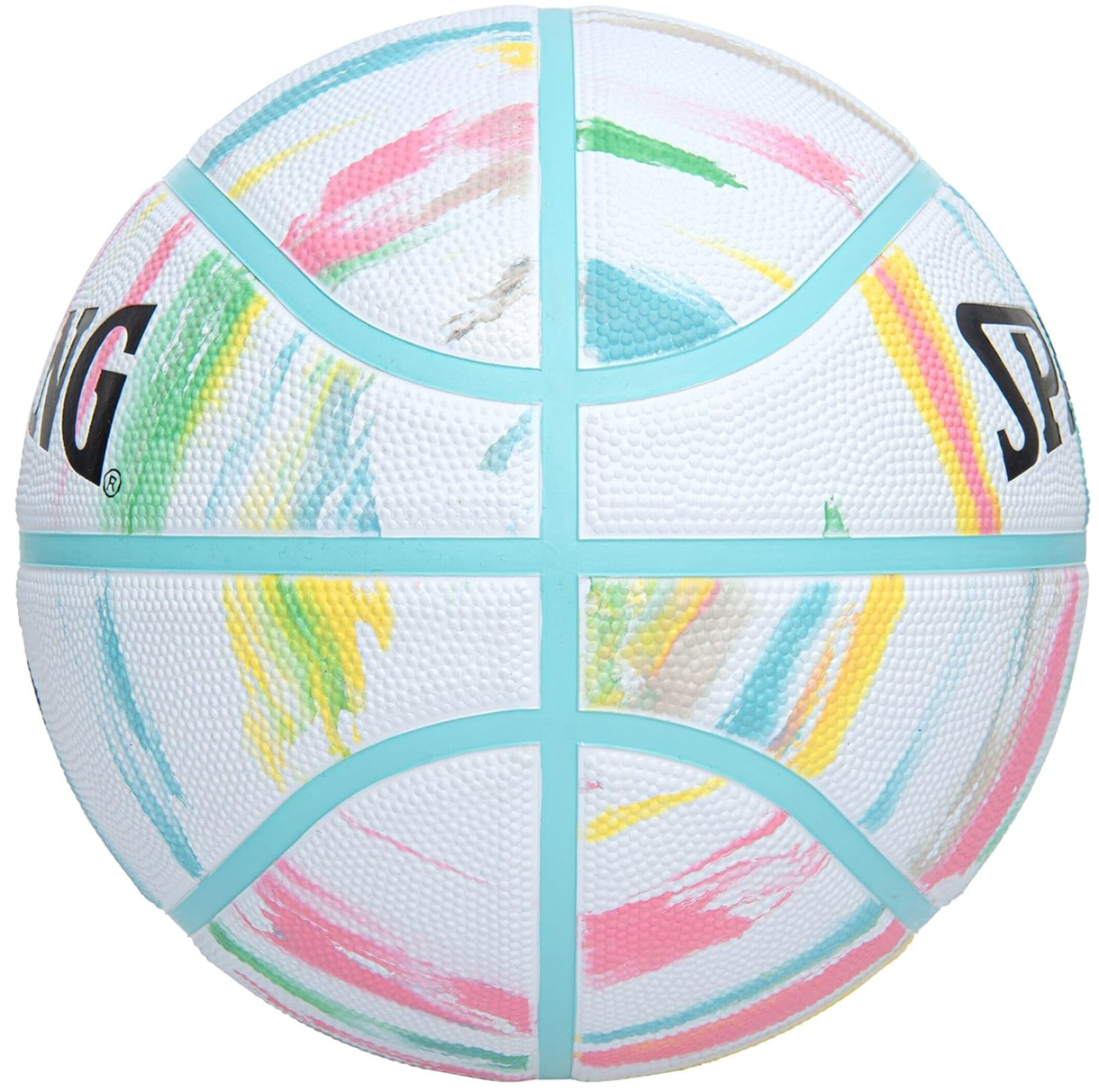 Balón Baloncesto Spalding Marble Series #6 Blanco azul