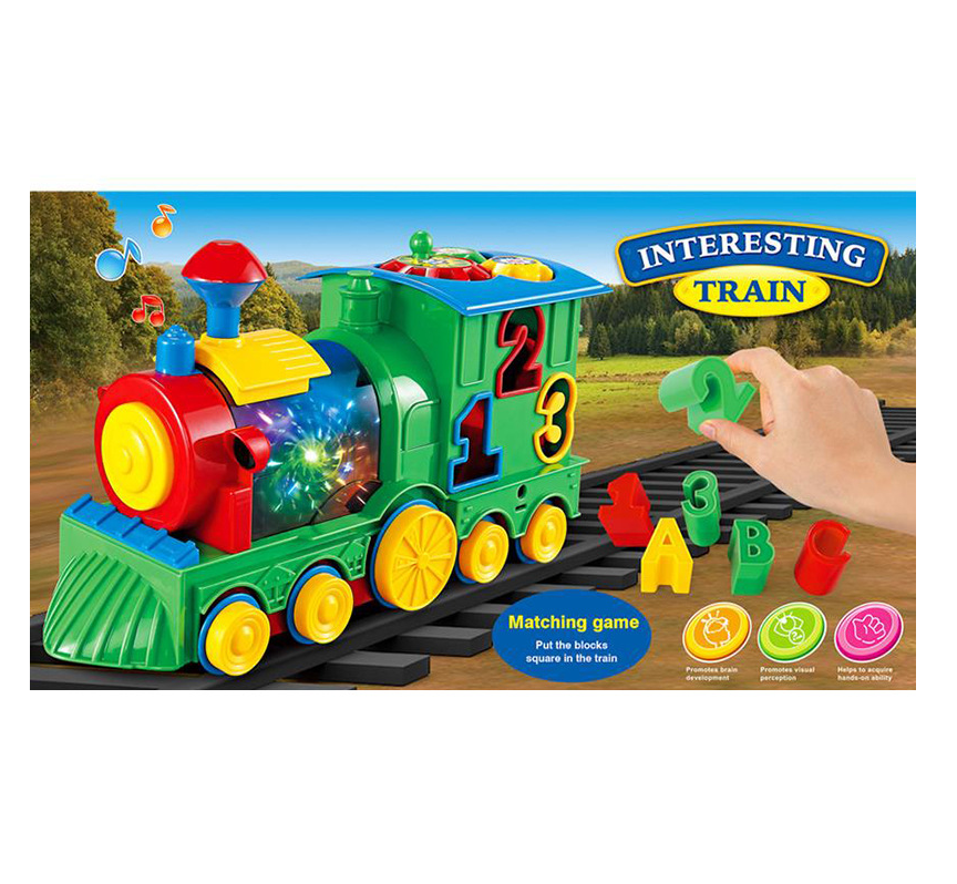 Tren Infantil Luces + Movimiento + Sonido