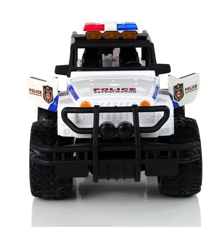 Carro A Control Remoto Tipo Policía 4 Canales