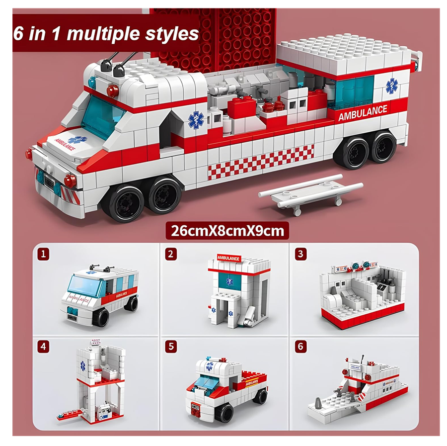 Arma Todo Bloques Para Armar 1000 Piezas