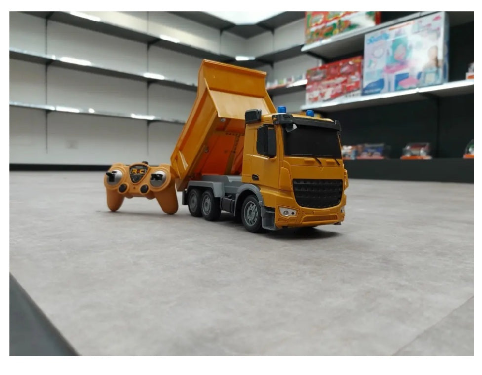 Carro Tipo Volqueta De Construcción A Control Remoto