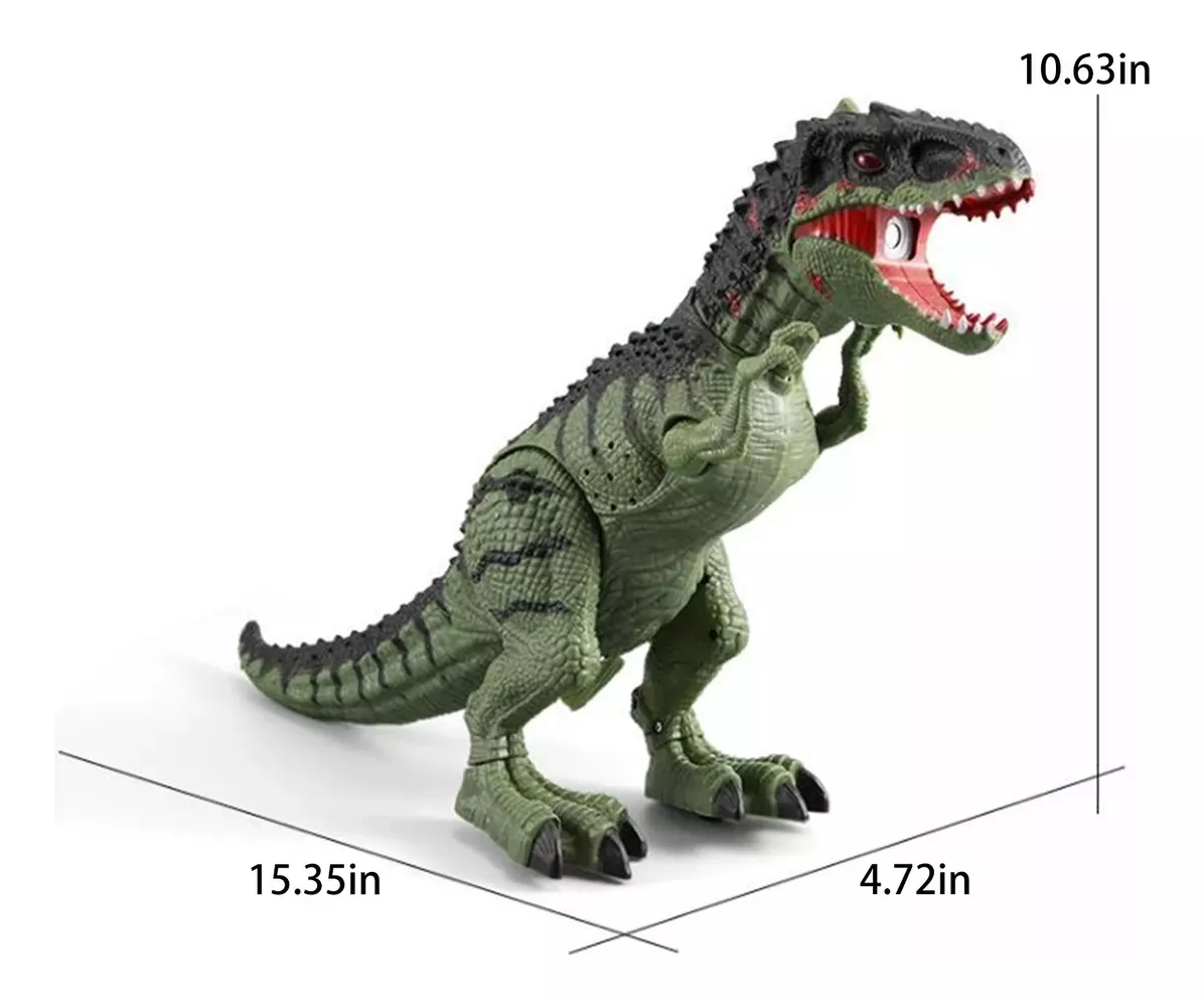 Dinosaurio Infantil Dinosaur World Luz + Sonido + Movimiento