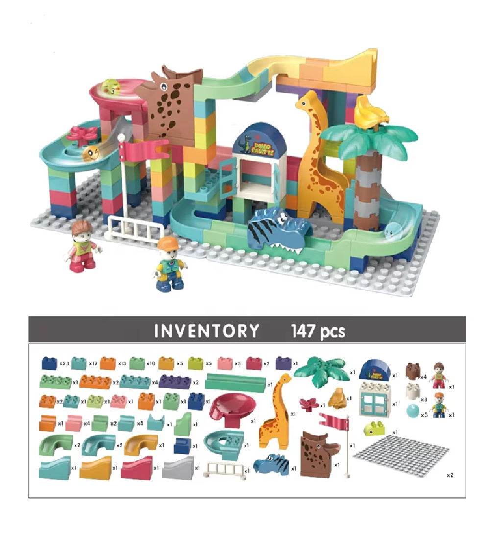 Armatodo Bloques Parque De Dinosaurios 147 Pcs Bloque Grande