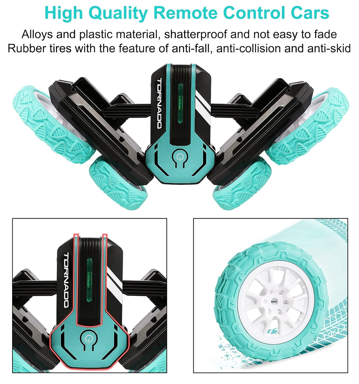Carro A Control Remoto Piruetas 360° Múltiples Giros 2.4 Ghz