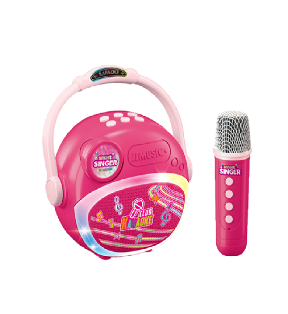 Karaoke Infantil Recargable Bluetooth Inalámbrico 2 Micros