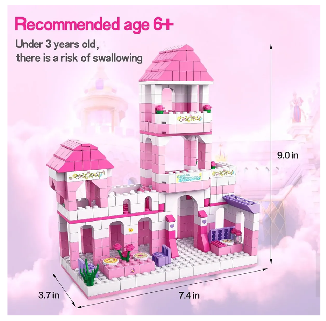 Arma Todo Infantil Casa Rosada 1000 Pcs