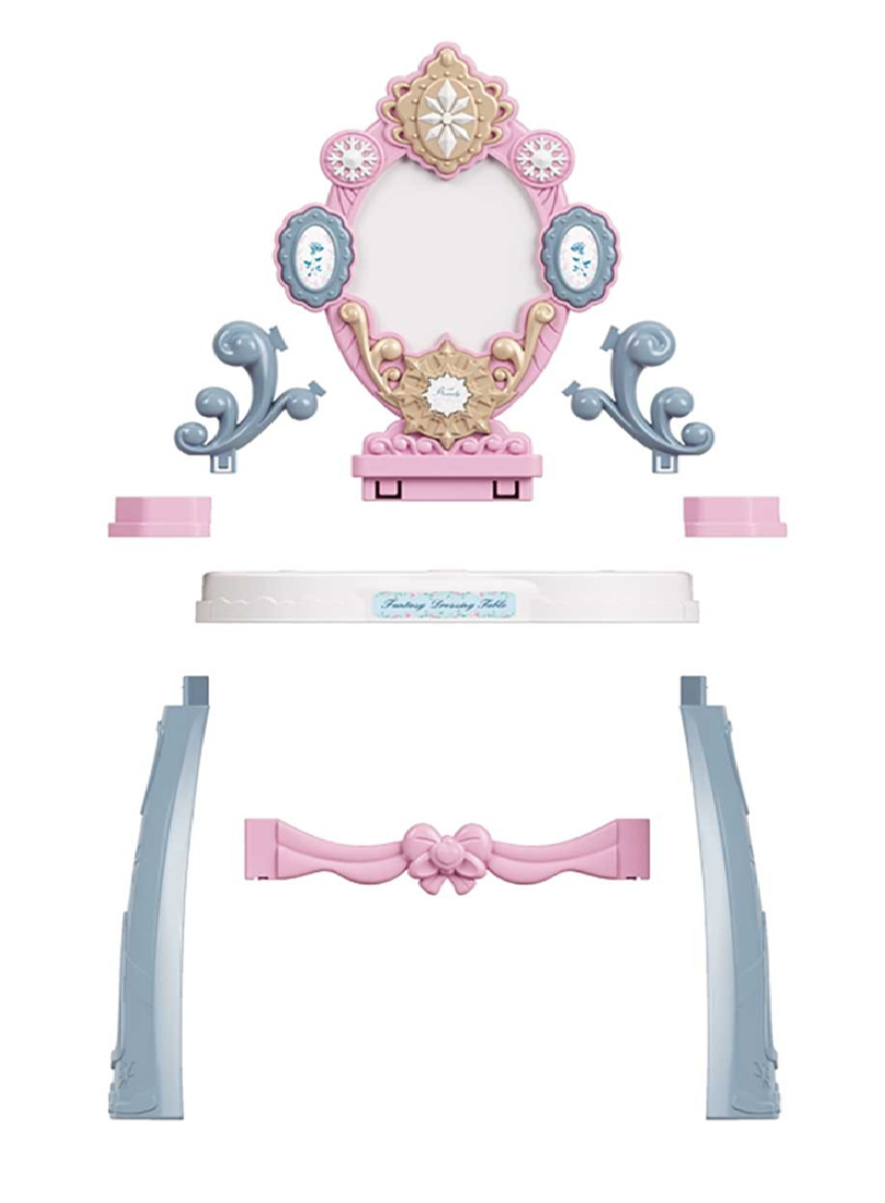 Tocador Infantil 33 Pcs Luces Y Sonidos + Silla