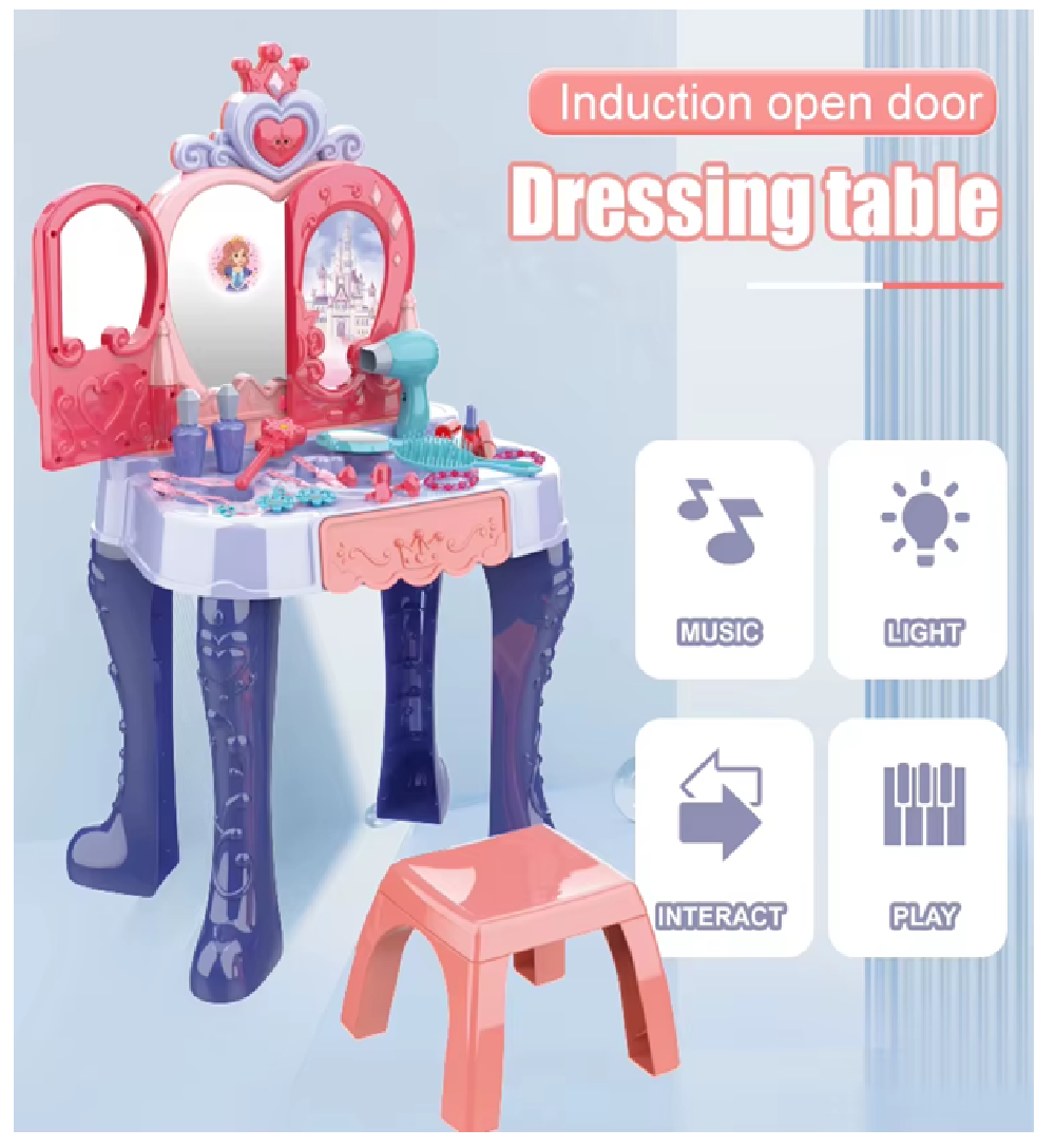 Tocador Infantil Sensor De Movimiento Luces + Sonidos 28 Pcs