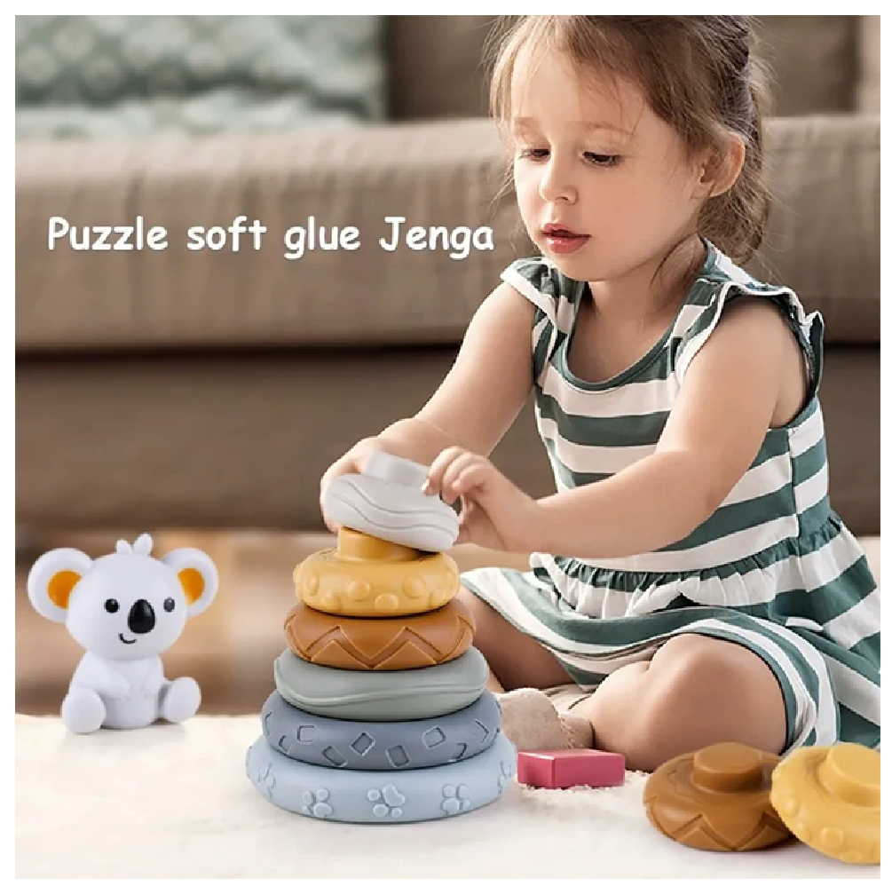 Juguete Infantil Para Bebés Set De Baño En Silicona