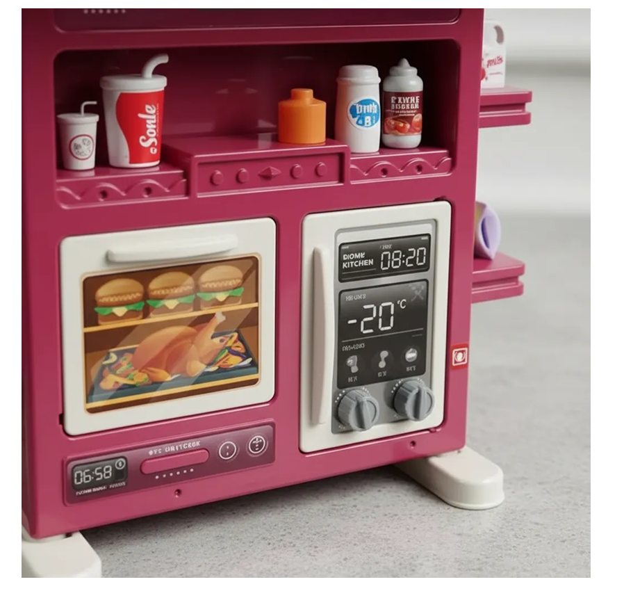 Cocina Infantil Home Kitchen 42 Pcs Luz+ Sonido + Vapor+agua