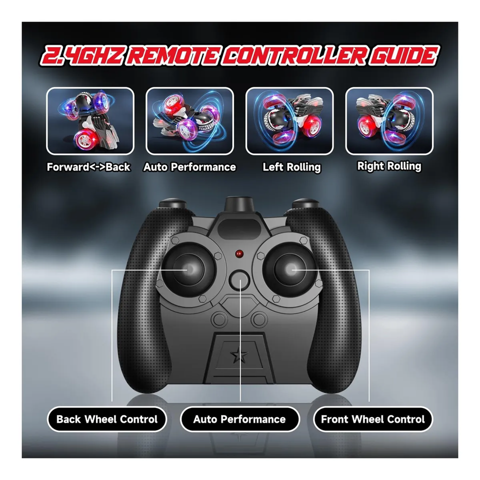 Carro A Control Remoto Bota Burbujas Y Humo