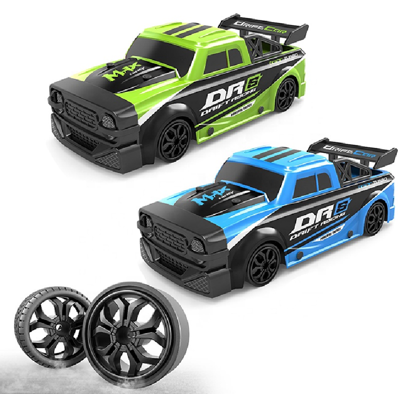 Carro A Control Remoto Drift Stunt Llantas Intercambiables