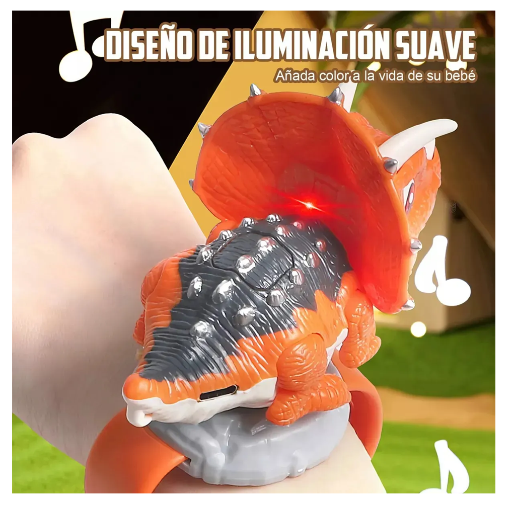 Walkie Talkie Infantil Reloj + Dinos Radio Reloj Recargables