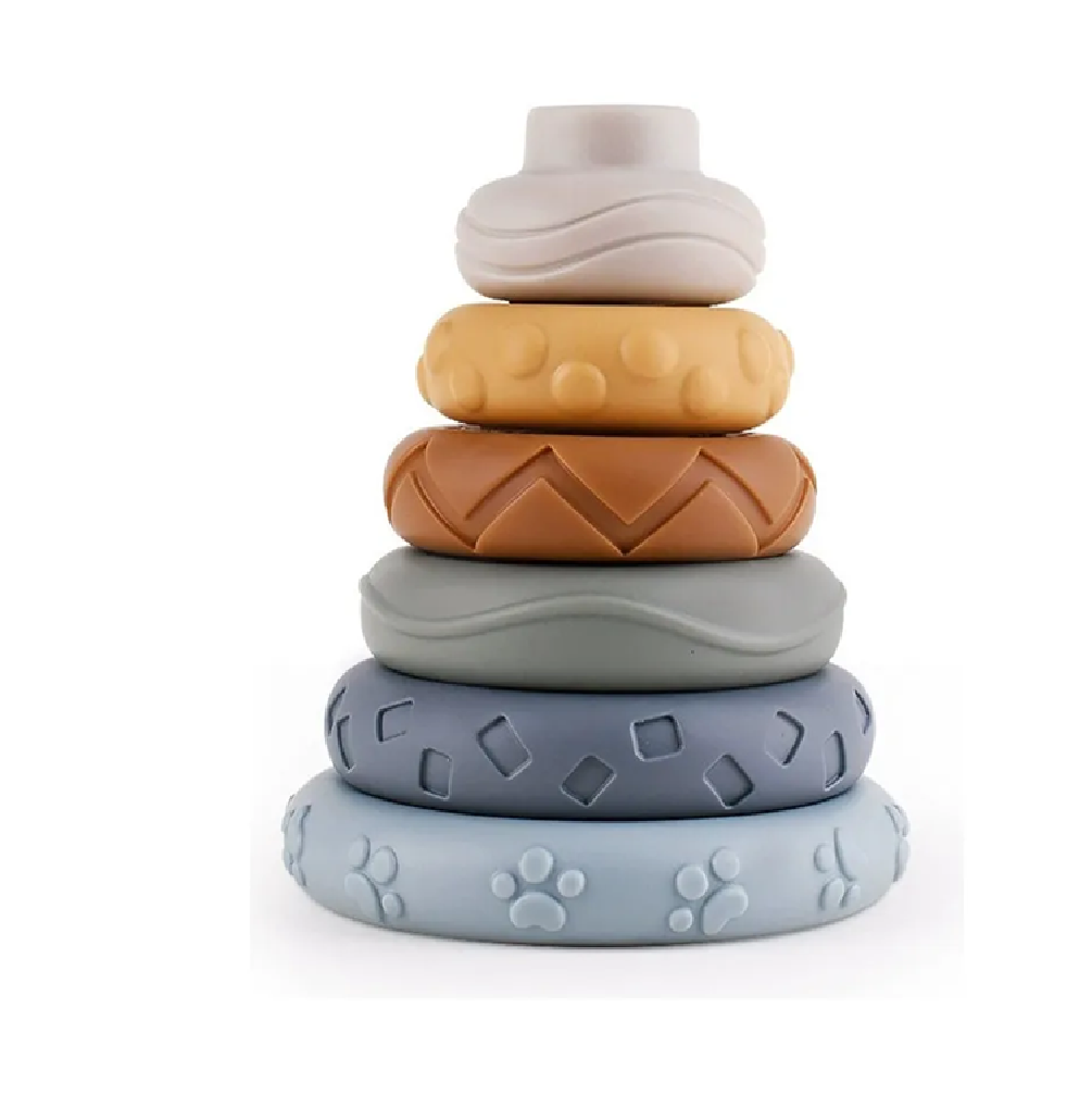 Juguete Infantil Para Bebés Set De Baño En Silicona