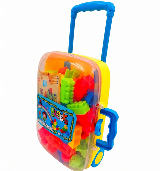 Maleta De Bloques Arma Todo 102 Pcs Bloques Grandes