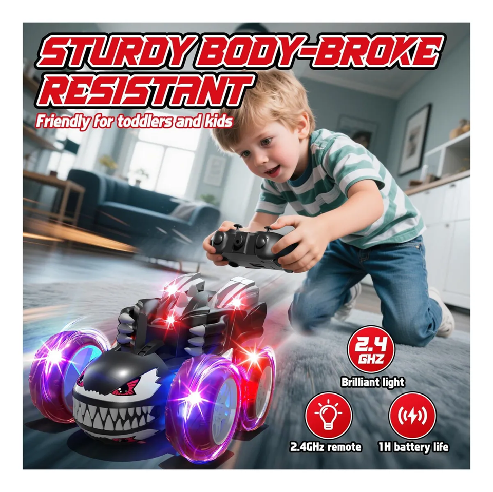 Carro A Control Remoto Bota Burbujas Y Humo