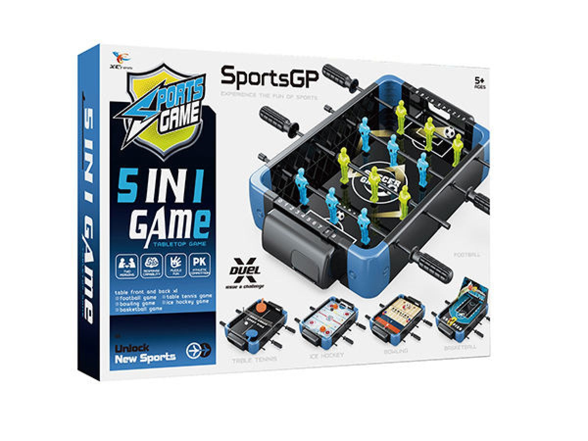 Mesa De Futbolin + Hockey + Ping Pong + Bolos + Basquetbol