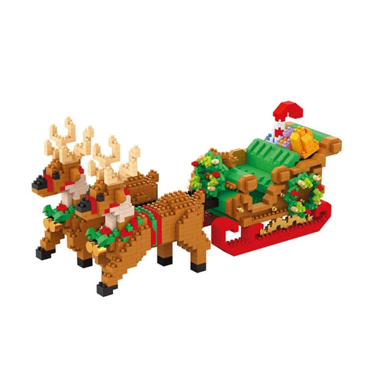 Arma Todo Trineo Navideño 2000 Pcs