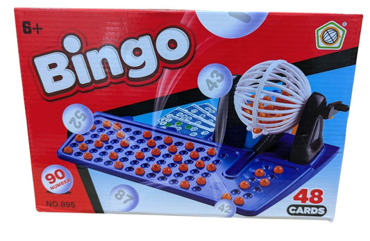 Juego De Bingo Infantil 48 Tarjetas 90 Balotas