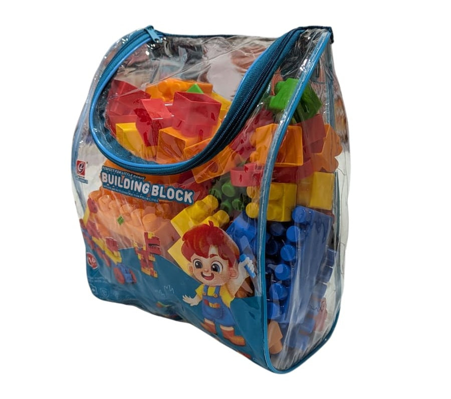 Arma Todo Bloques 116 Pcs En Maleta Infantil Bloque Mediano