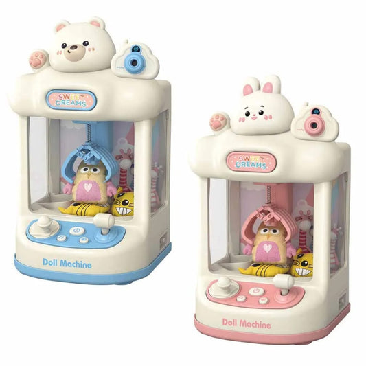 Máquina Infantil De Garra Sacar Juegos + Dulces + Decoración