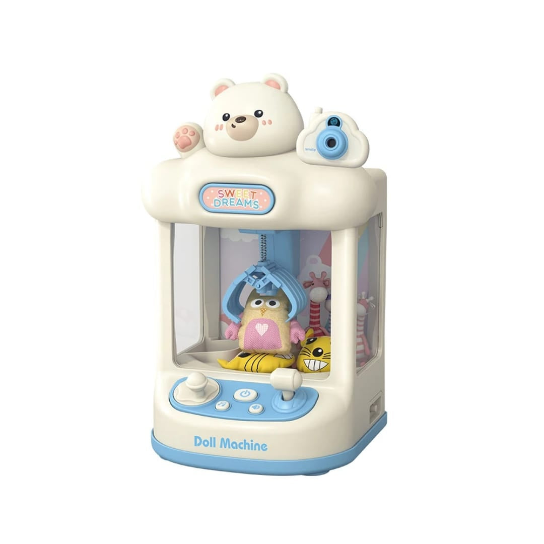 Máquina Infantil De Garra Sacar Juegos + Dulces + Decoración