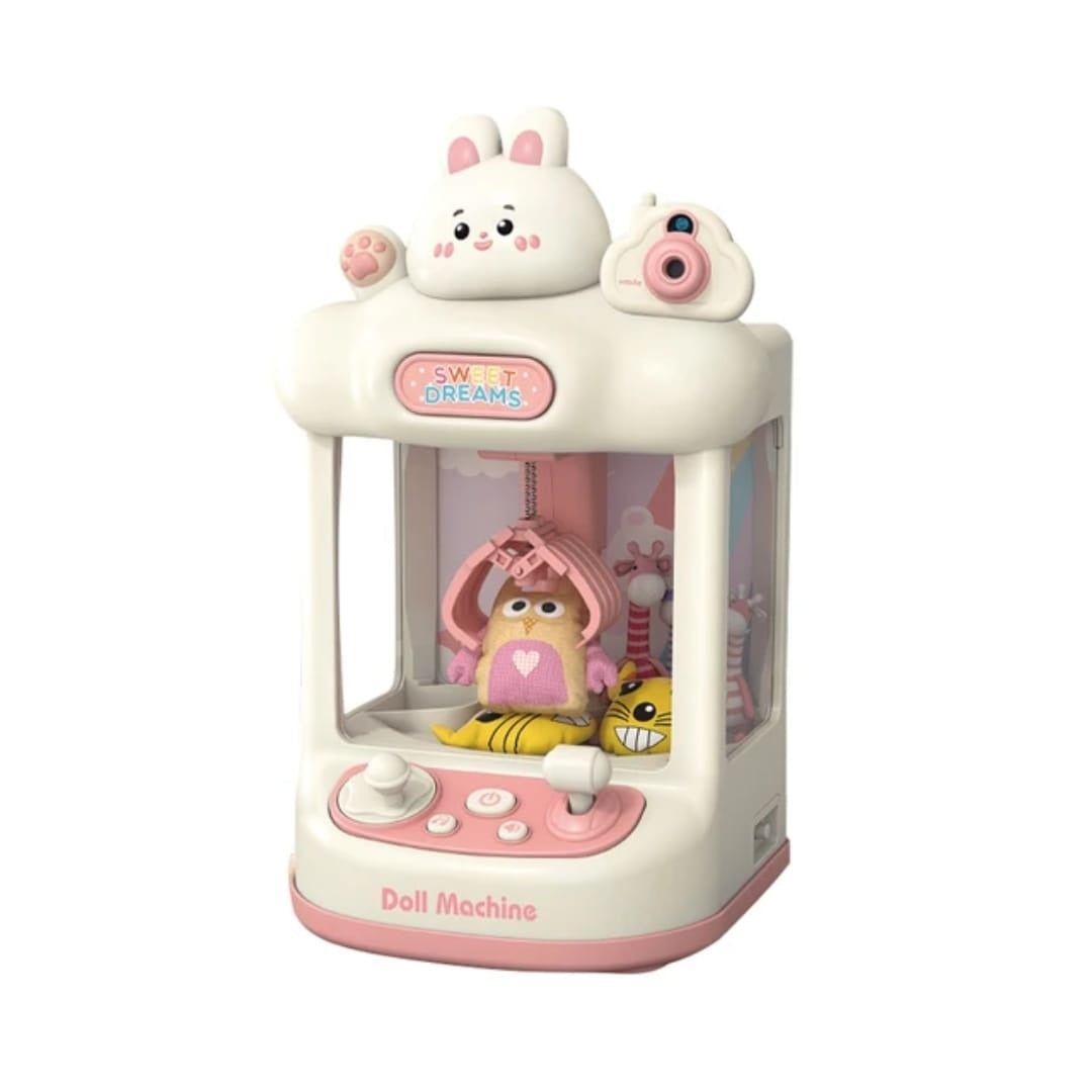 Máquina Infantil De Garra Sacar Juegos + Dulces + Decoración