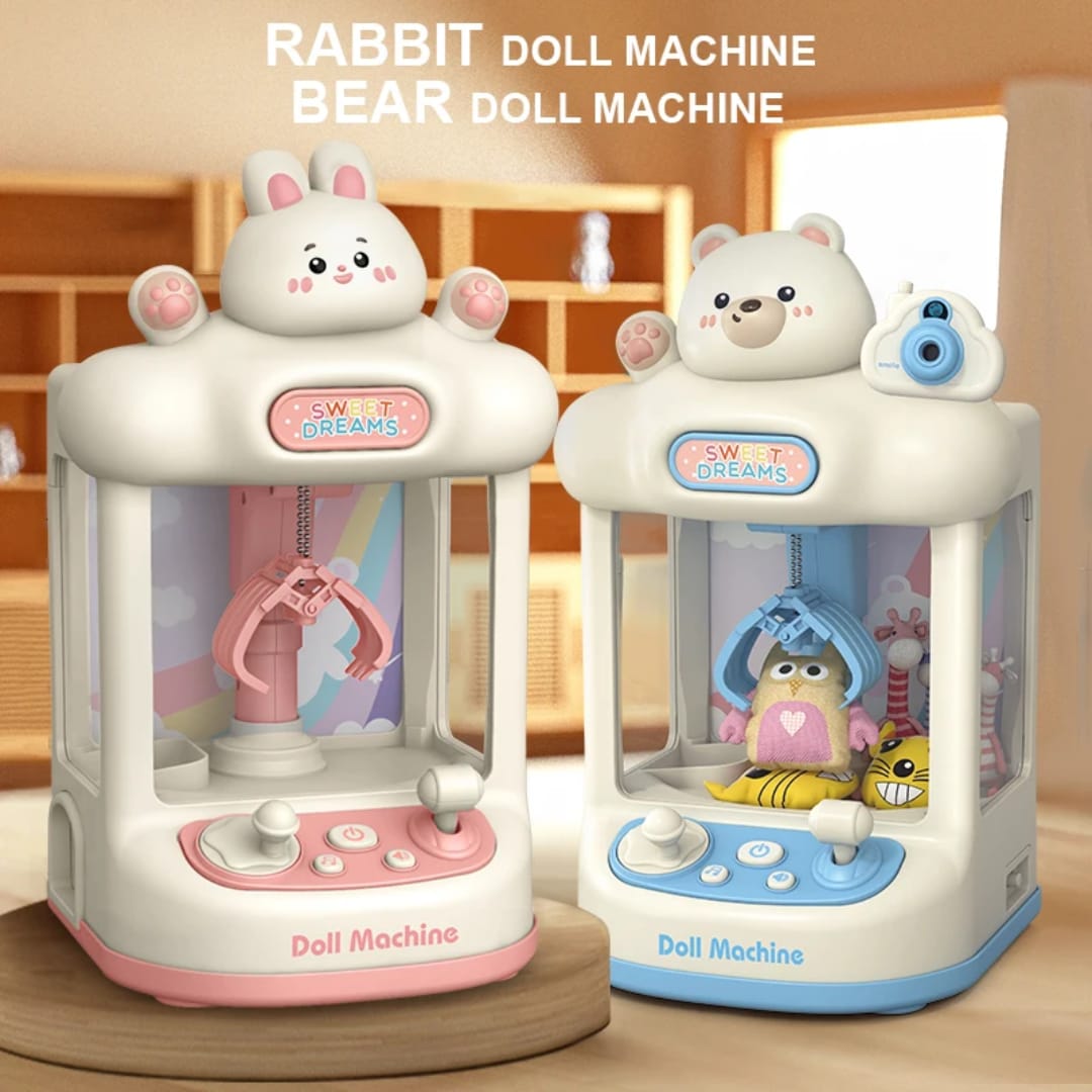 Máquina Infantil De Garra Sacar Juegos + Dulces + Decoración