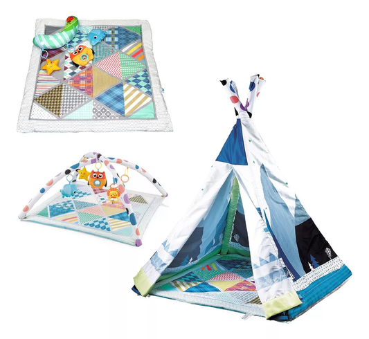 Carpa Castillo Plegable Infantil Con Gimnasio