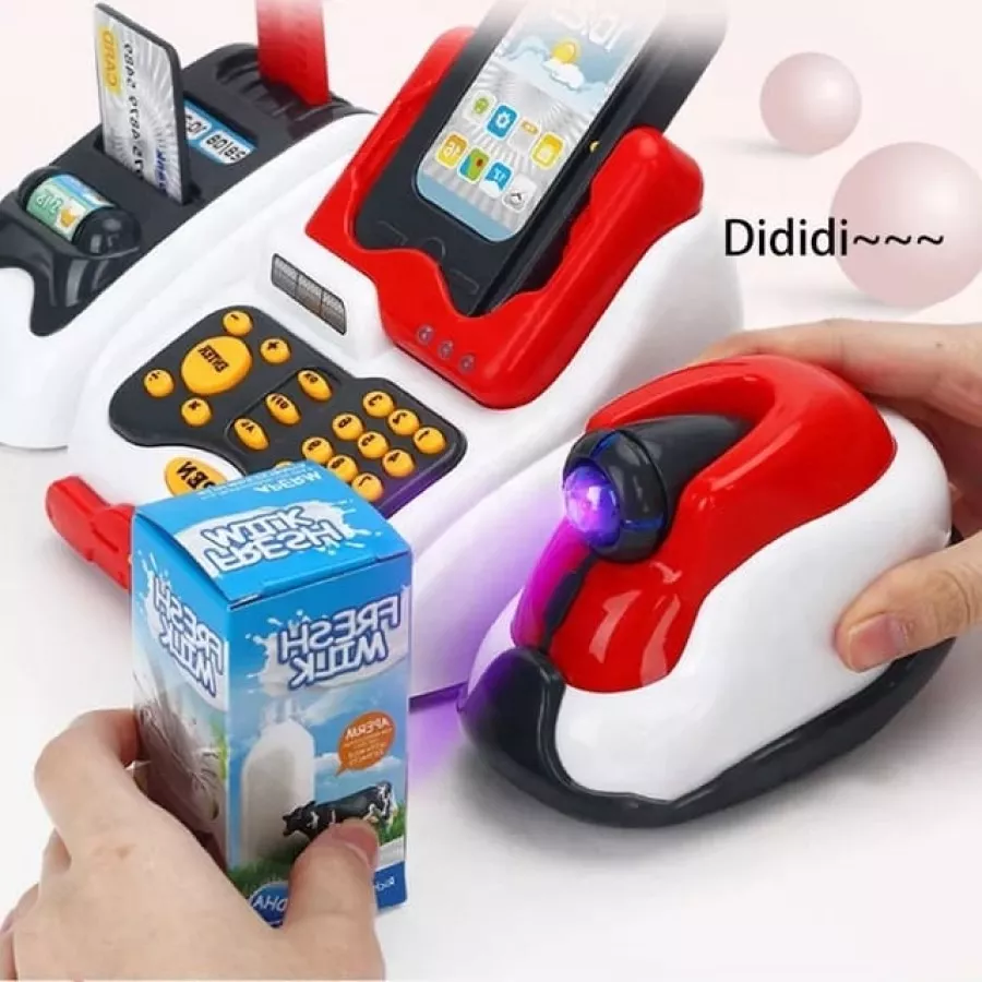Máquina Registradora Infantil De Supermercado 33 Pcs